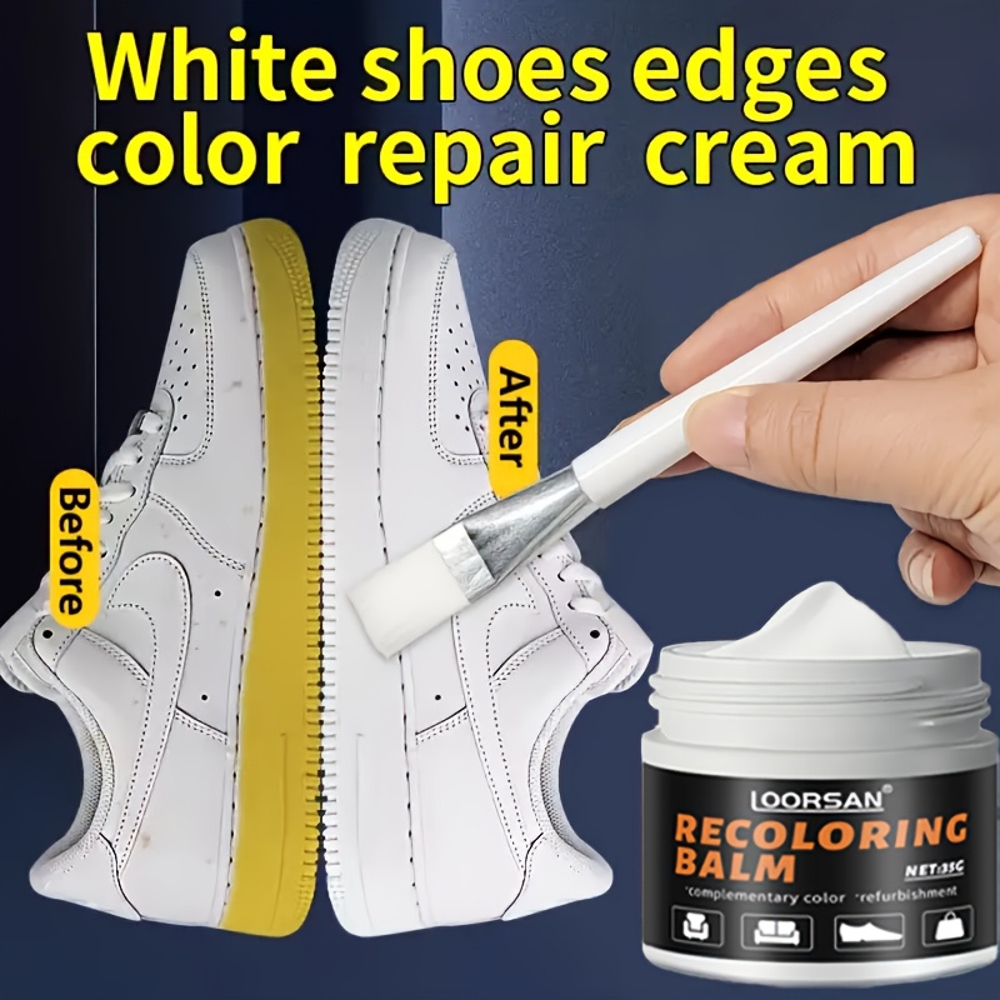 Sneaker Care Cleaning Kit - LOORSAN Yeni Beyaz Ayakkabı Kenarı Onarıcı