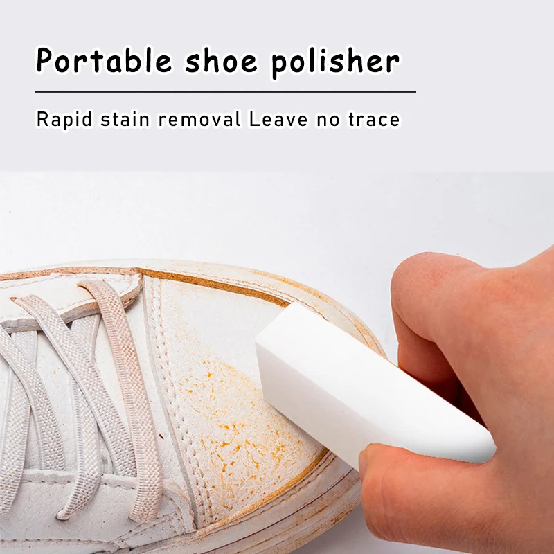 White Sneaker Care Kit - Parlak Beyaz Ayakkabılar İçin Taşınabilir Ayakkabı