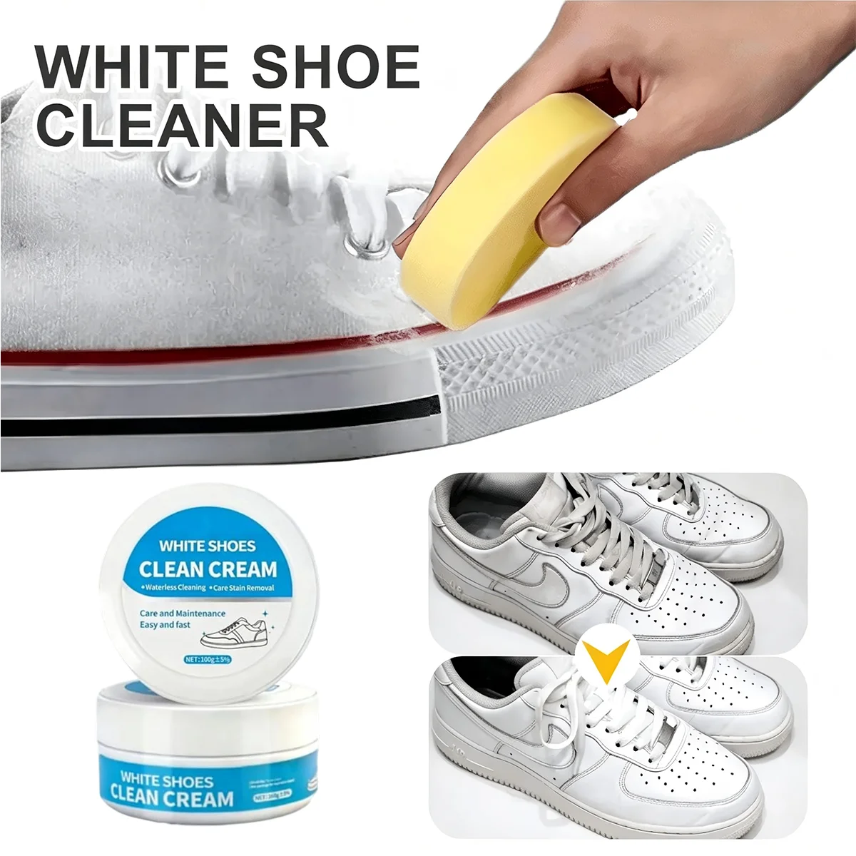 Beyaz Ayakkabı Temizleme Macun - Sneaker Care Whitener incelemesi ve fiyatı