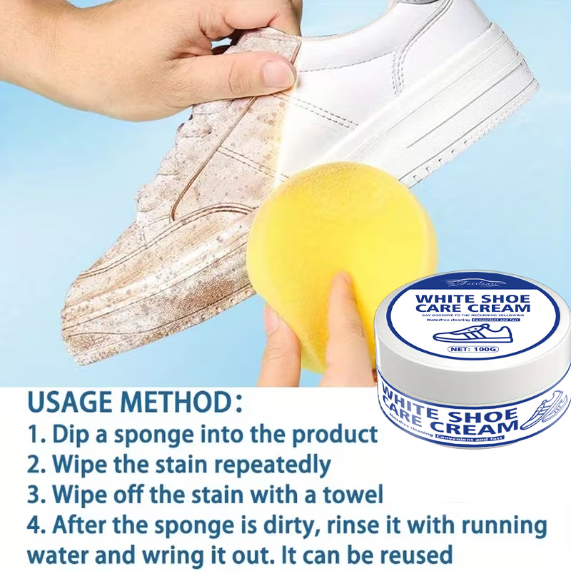 Süngerli Beyaz Spor Ayakkabı B - Sneaker Care Whitener incelemesi ve fiyatı